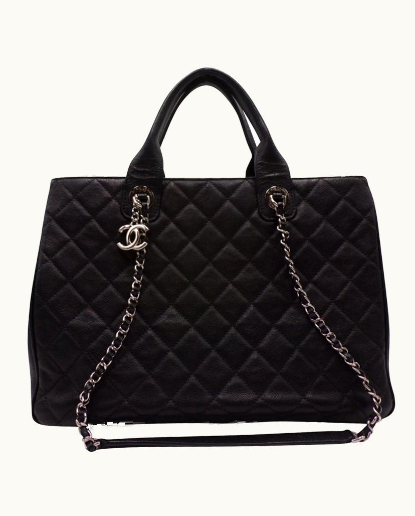 Chanel Chanel Classic Tote Bag Shopping Black