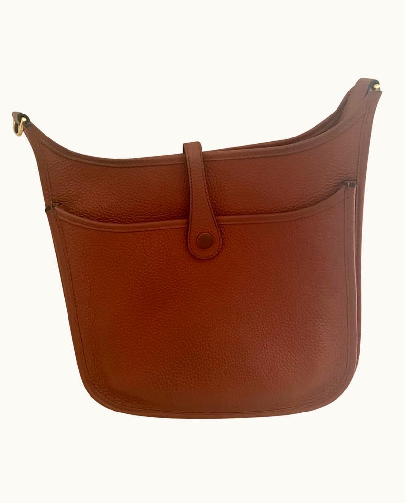 Hermès Hermès Women's Evelyne PM 29 Leather In Brown
