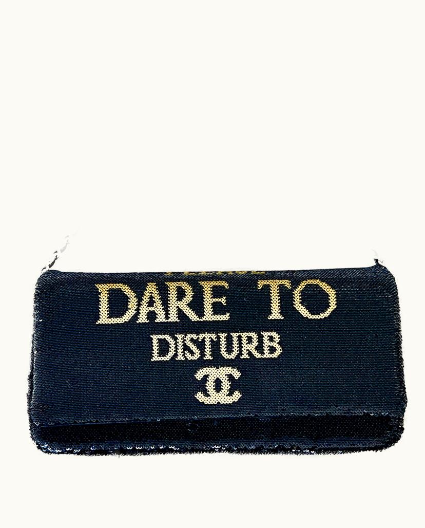 Chanel Chanel 2017 Pre-Fall Metiers d'Art 17a Dare To Disturb Shoulder Bag In Black