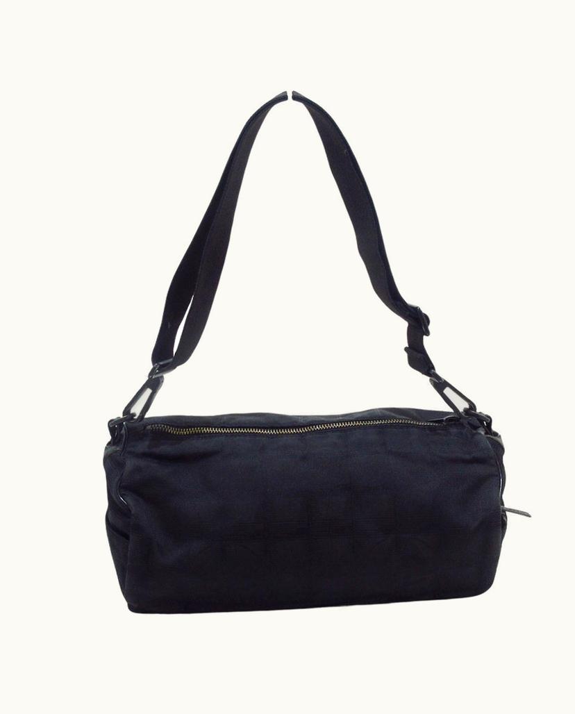 Chanel Chanel Travel Line Shoulder Bag in Black