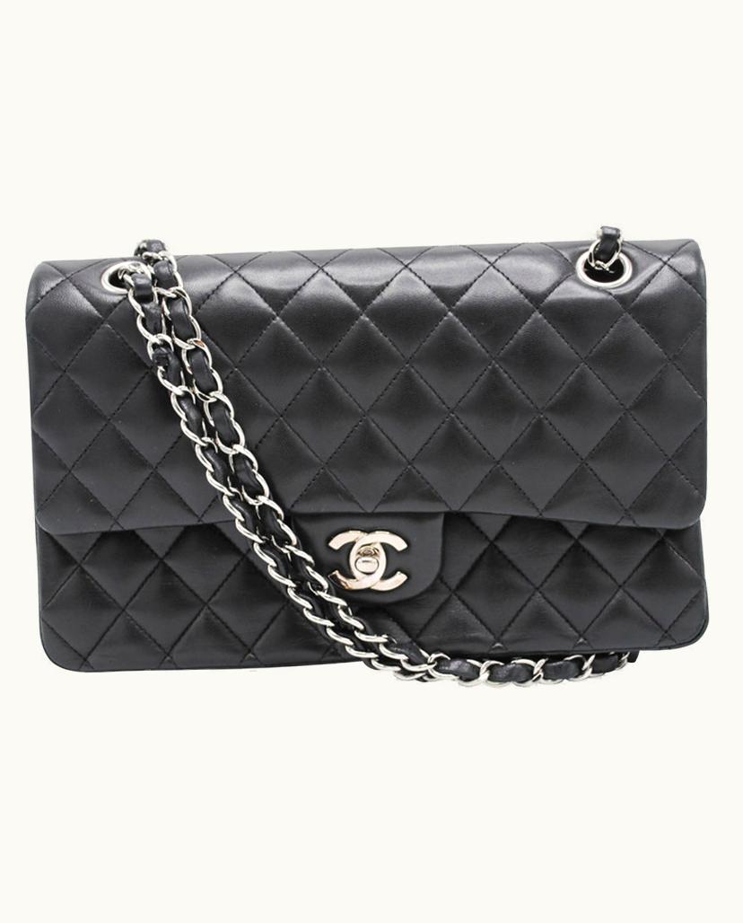 Chanel Chanel Classic Double Flap Bag Leather In Black