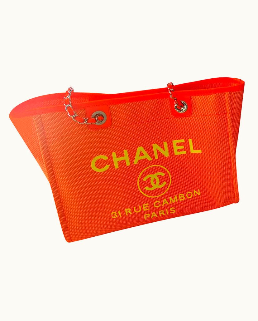 Chanel Chanel Women's Deauville In Orange