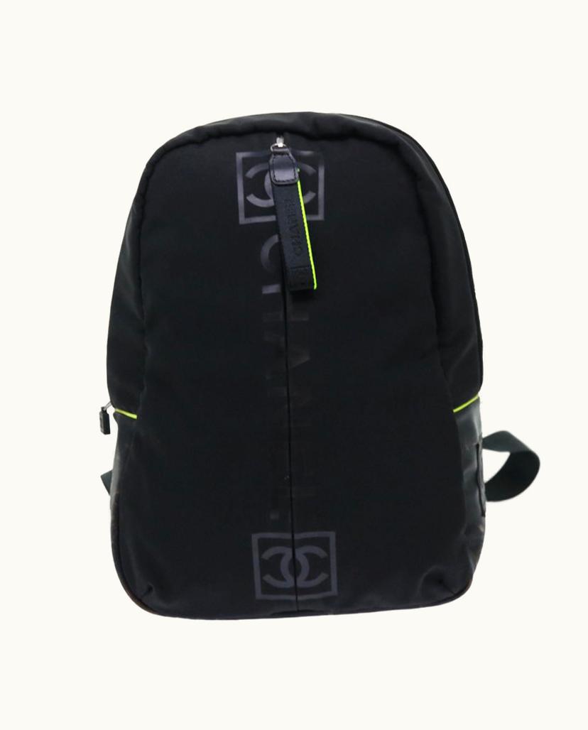 Chanel Chanel Logo CC Backpack in Black