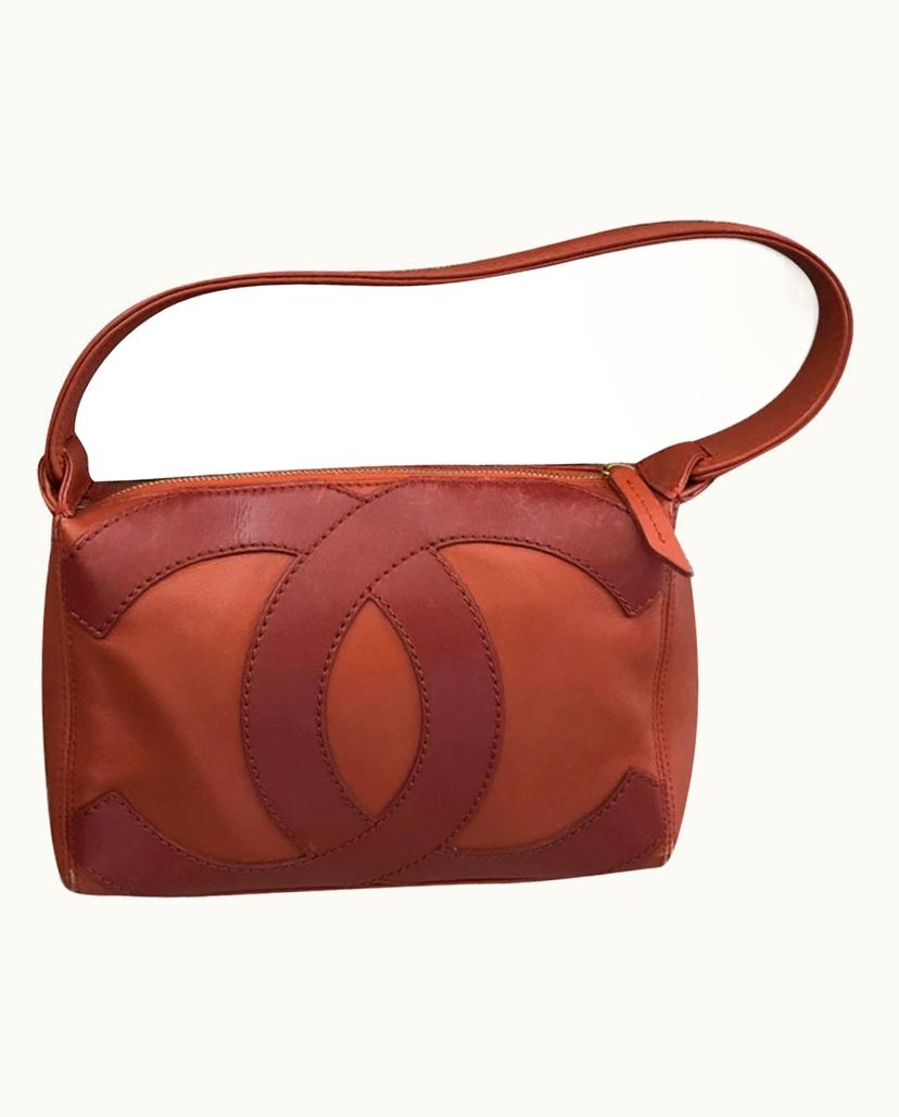 Chanel Chanel Women's Handbag Leather In Ochre