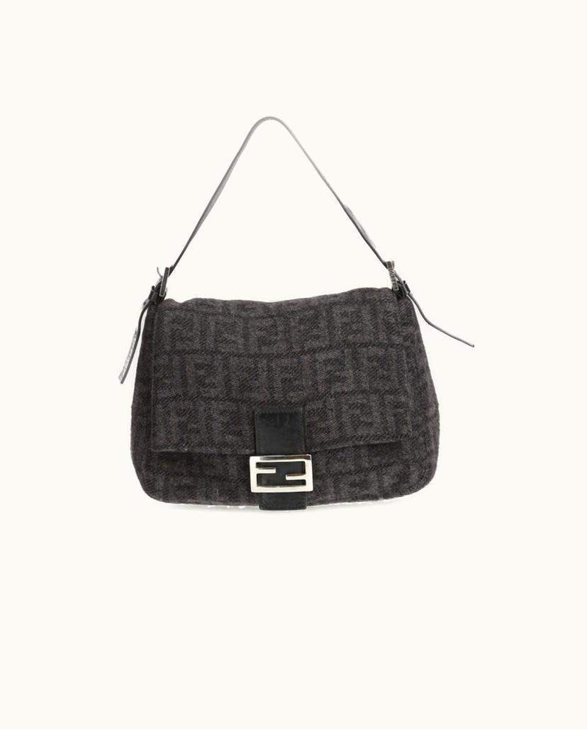 Fendi Fendi Women's Mamma Baguette In Grey