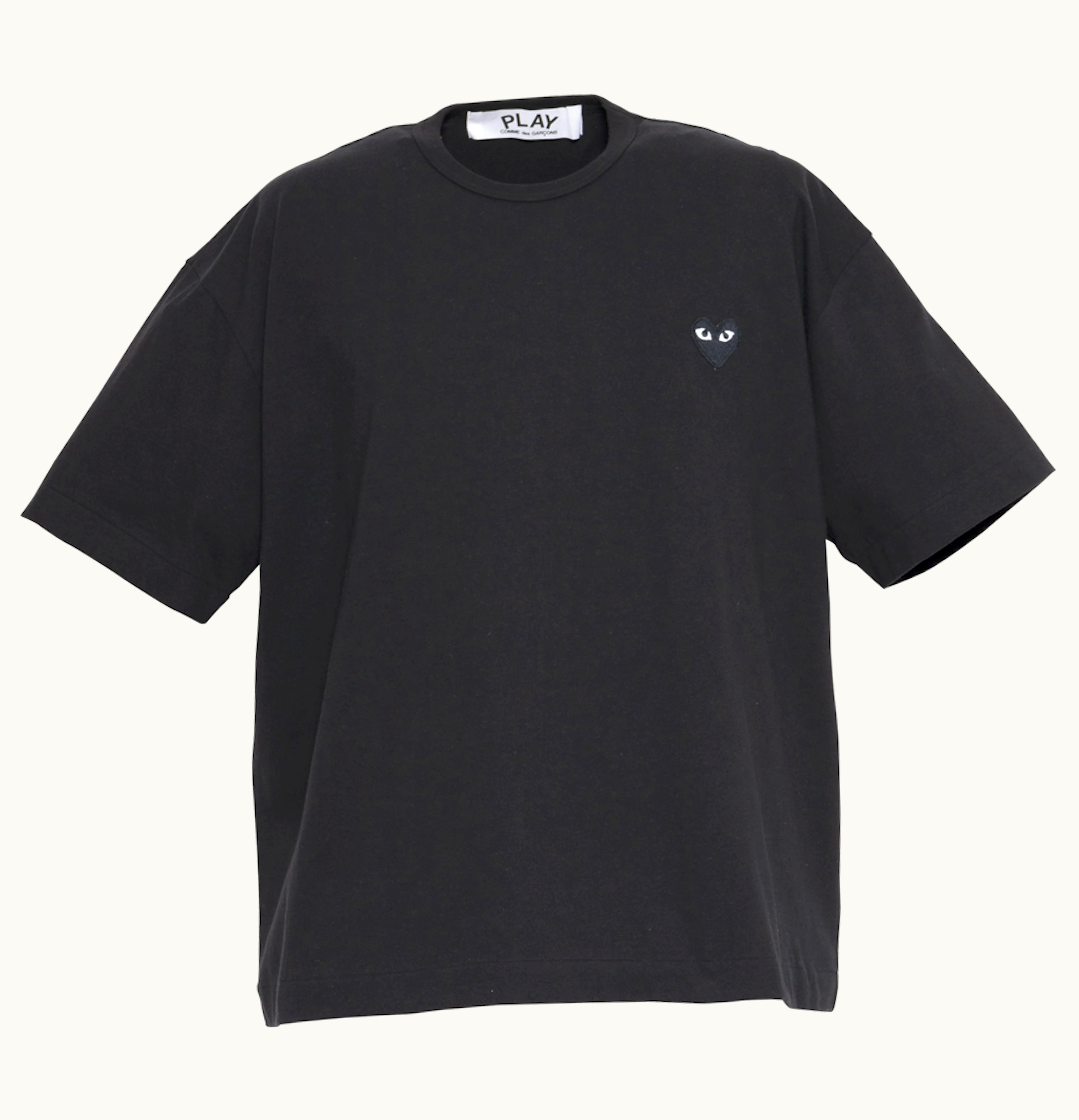 CDG Play CDG Play Black Market Oversized T Shirt Black