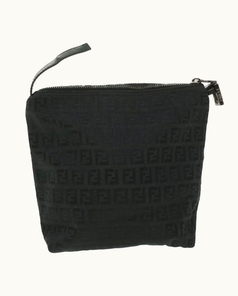 Fendi Fendi Baguette Canvas Women's Bag Black