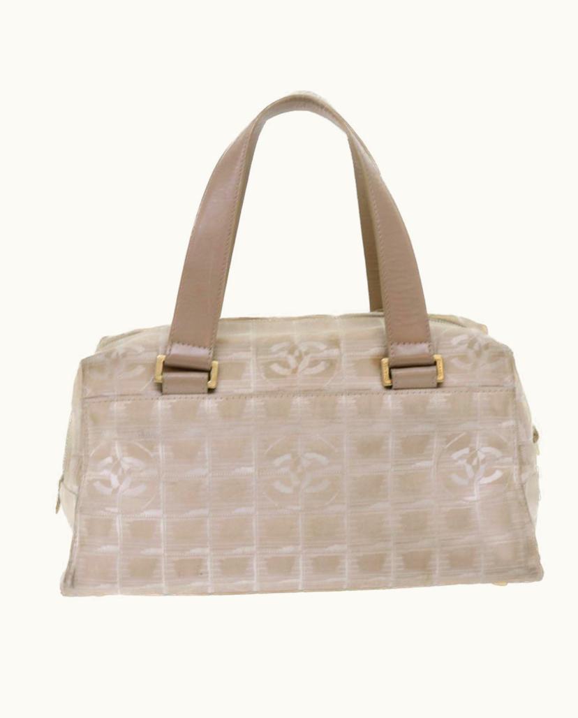 Chanel Chanel Cabas Beige Canvas Hand Bag