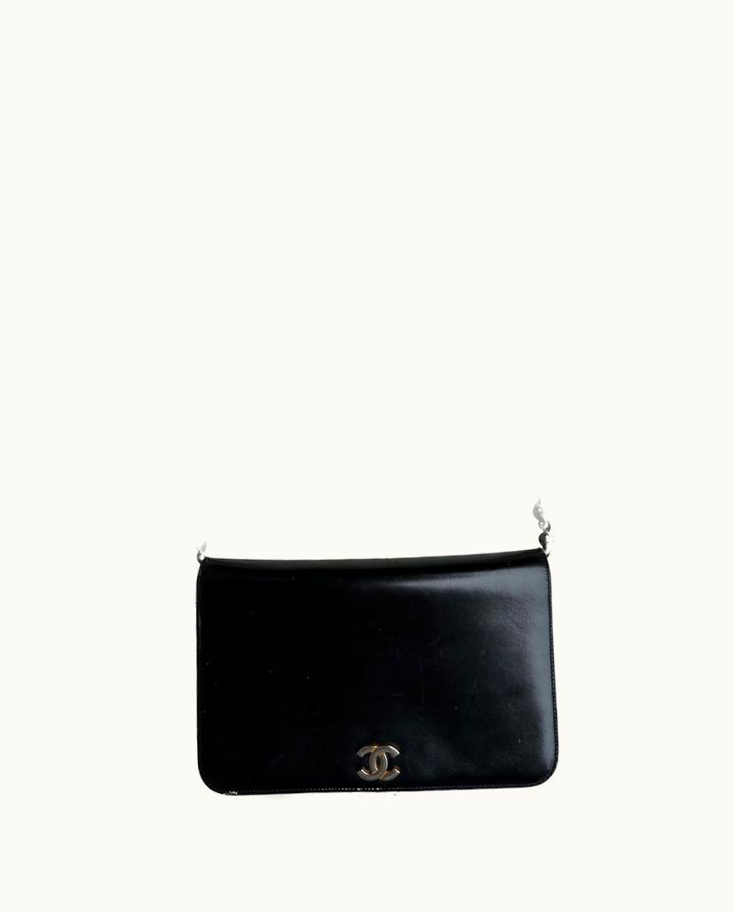 Chanel Chanel Vintage Wallet On Chain Shoulder Bag Black