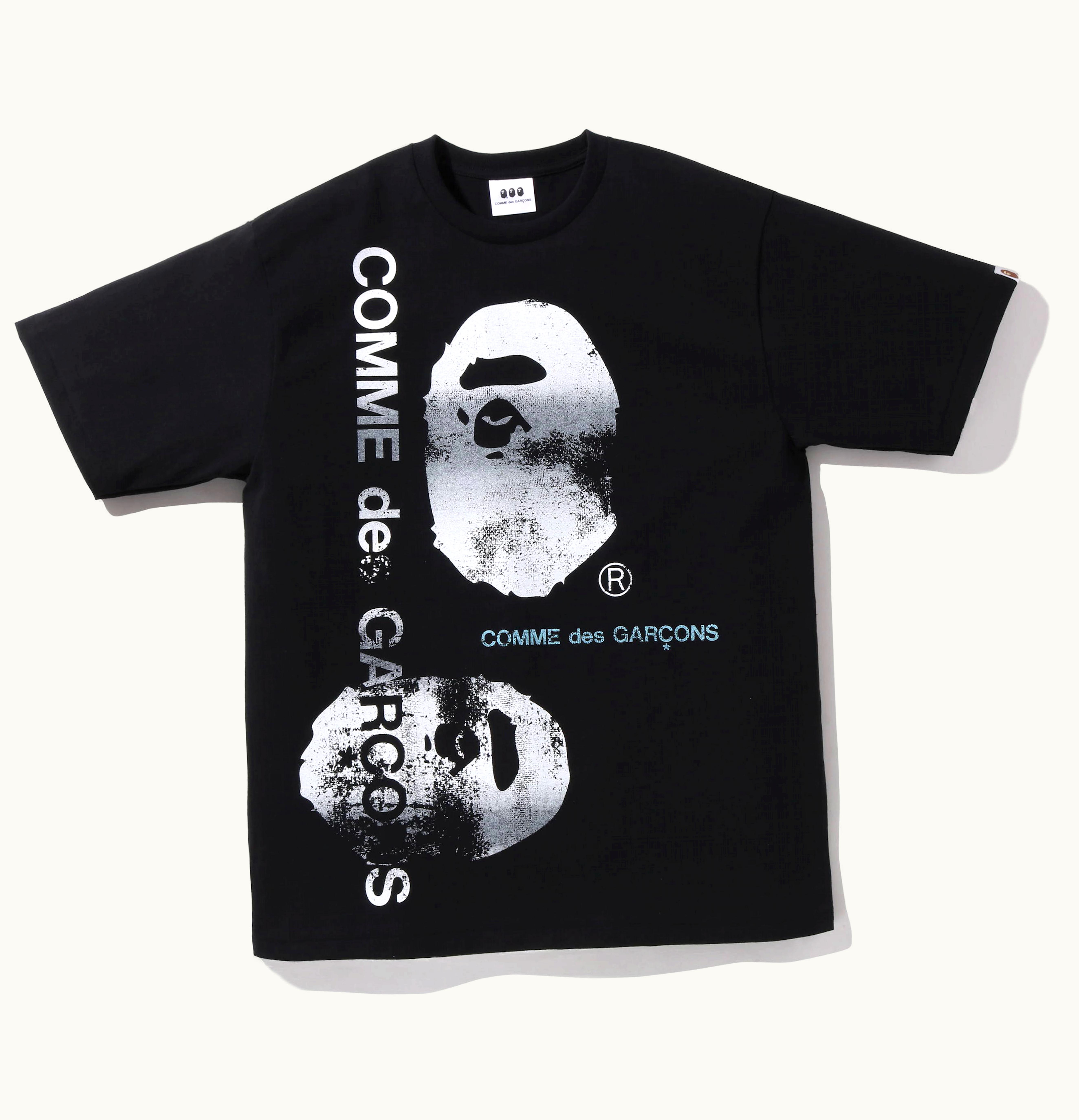 BAPE BAPE x Comme des Garcons Osaka 1 Tee Black