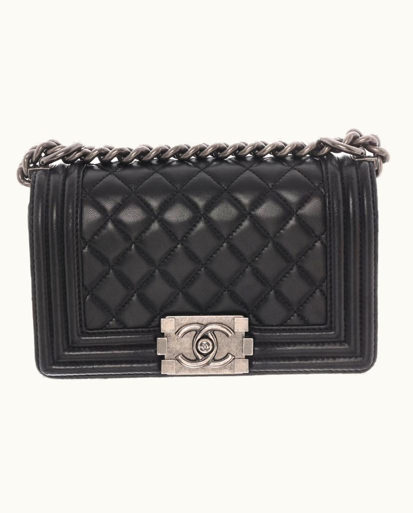 Chanel Chanel Women's Boy Small Leather In Black