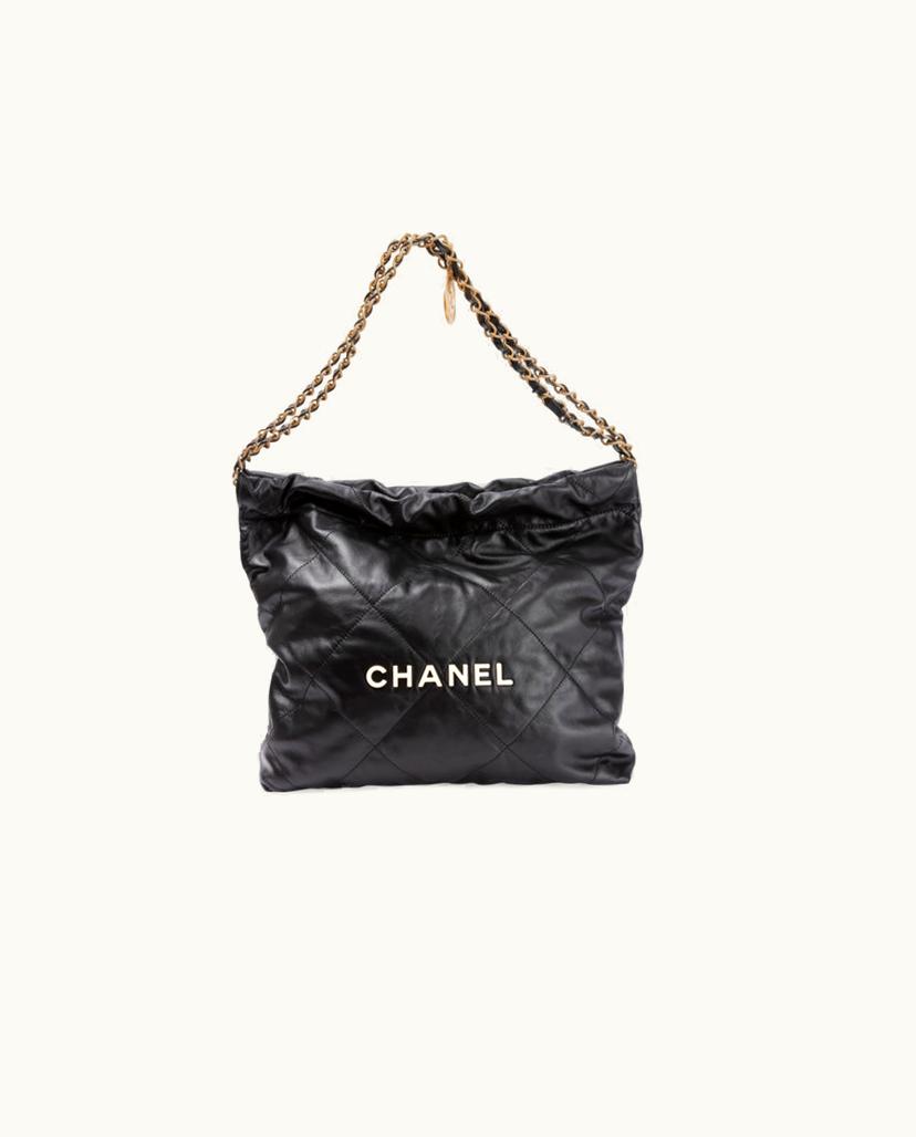 Chanel Chanel Quilted 22 Handbag Black