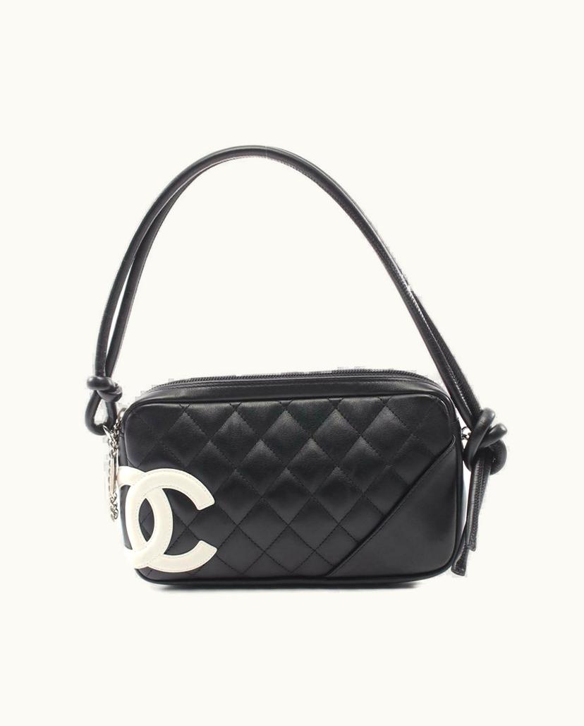 Chanel Chanel CHA-027099 Hand Bag Leather In Black