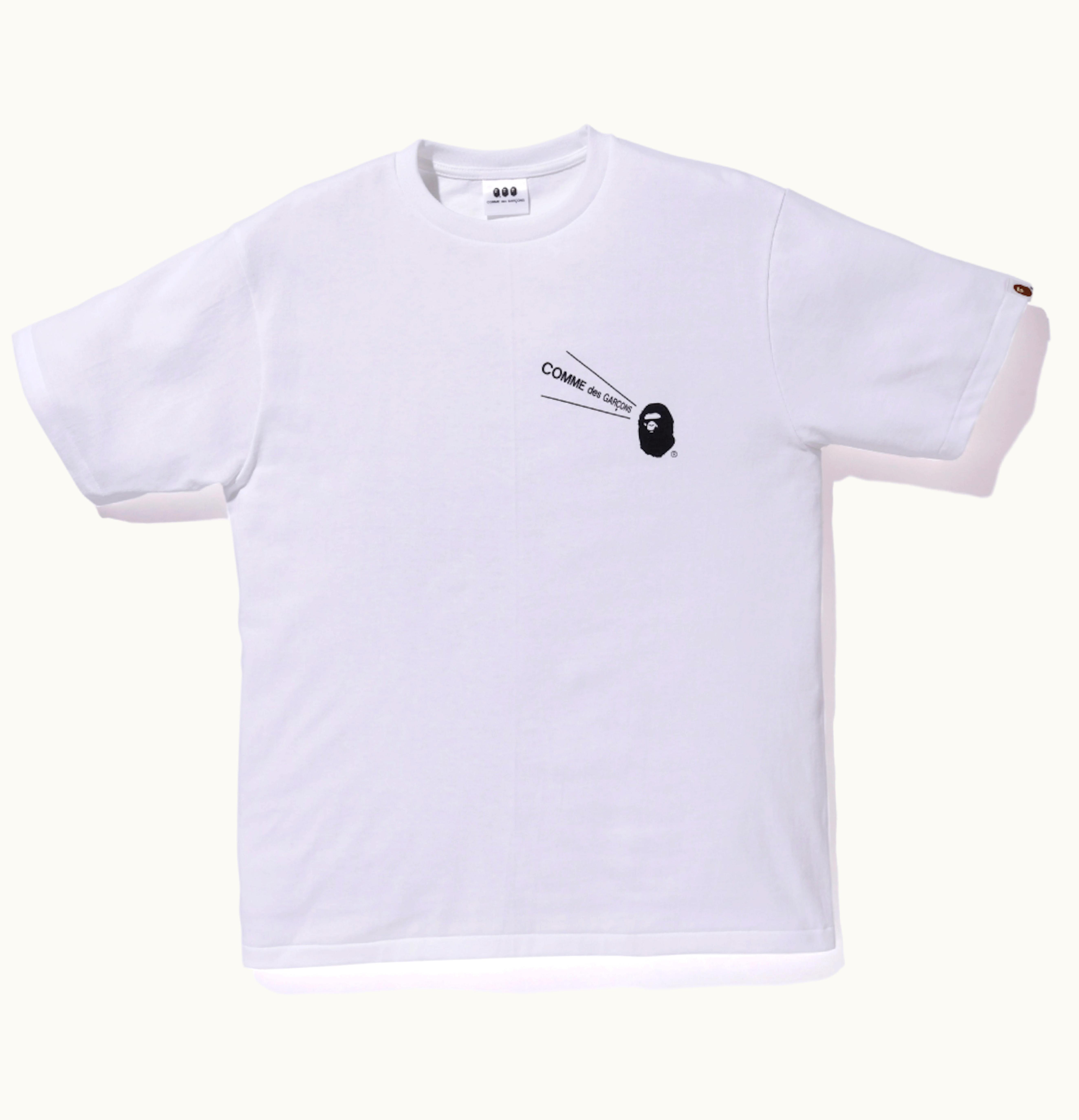 BAPE BAPE x Comme des Gracons Osaka Tee White