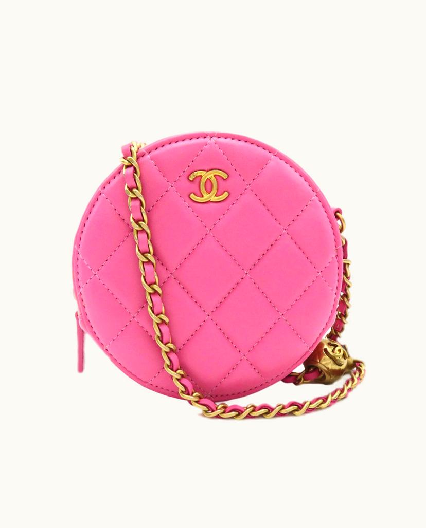 Chanel Chanel Earth Round Crossbody Bag Pink
