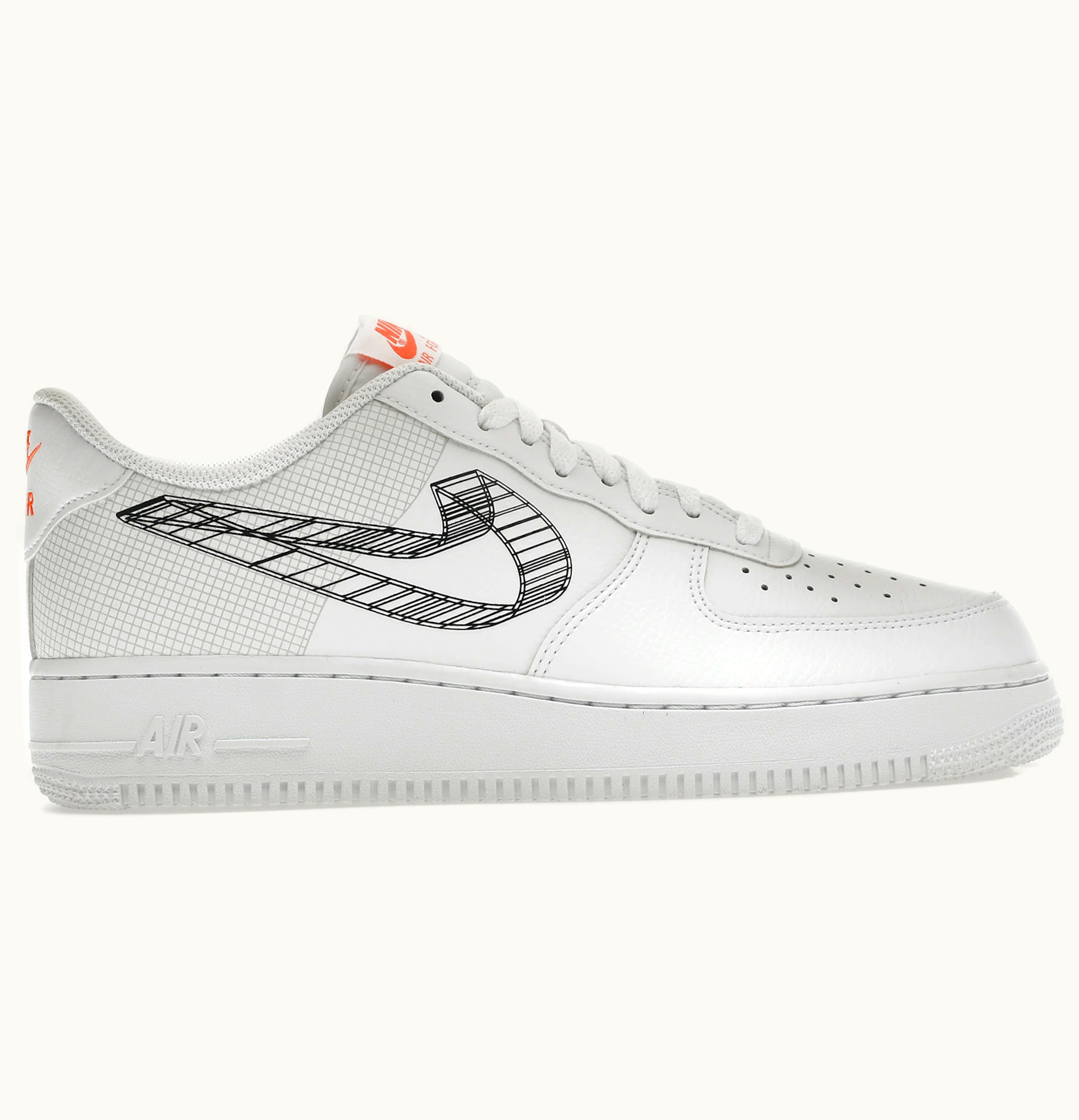 Nike Nike Air Force 1 Low 3D Swoosh Graphic