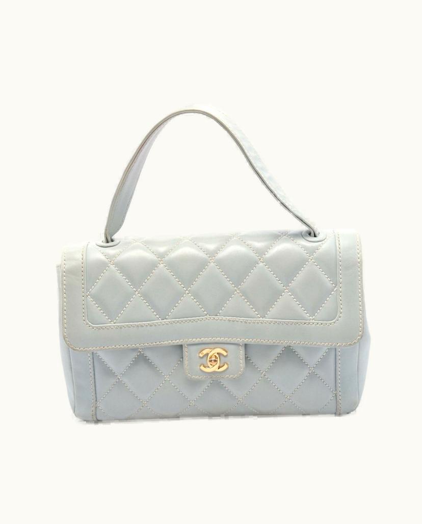 Chanel Chanel Wild Stitch Hand Bag Blue