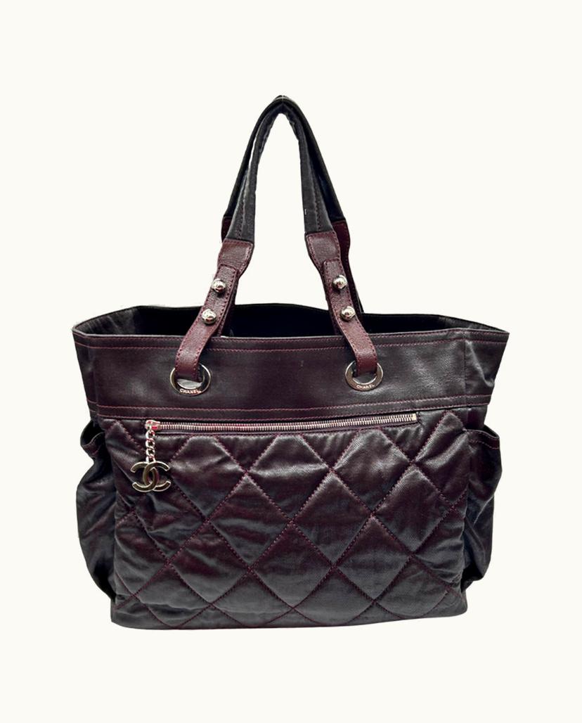 Chanel Chanel Women's Shopping Tote Canvas In Brown