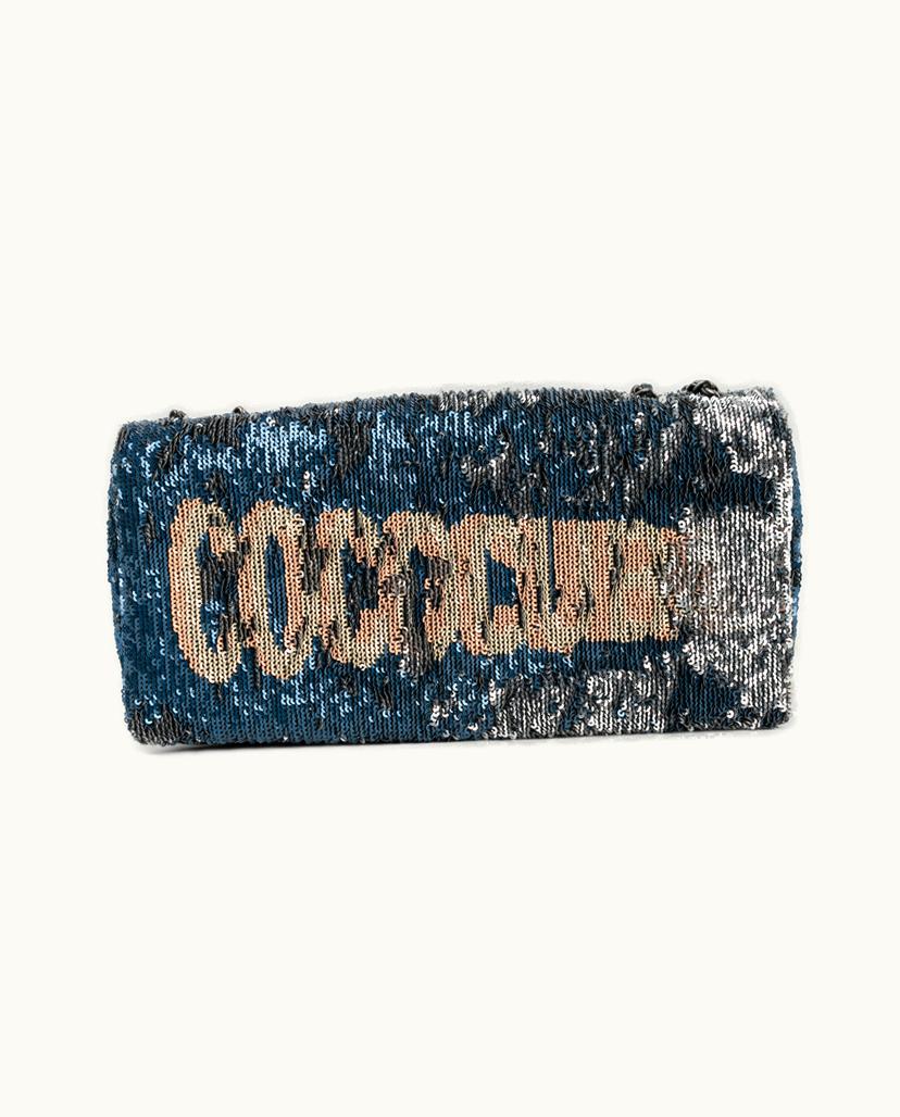 Chanel CHANEL Resort 2017 Sequin Leather Sac in Blue