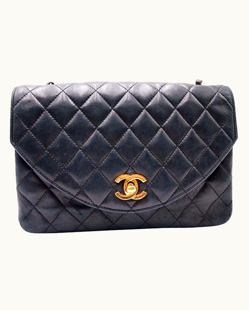 Chanel Chanel Timeless Classic Leather Shopping Bag in Black and Metallic Gold