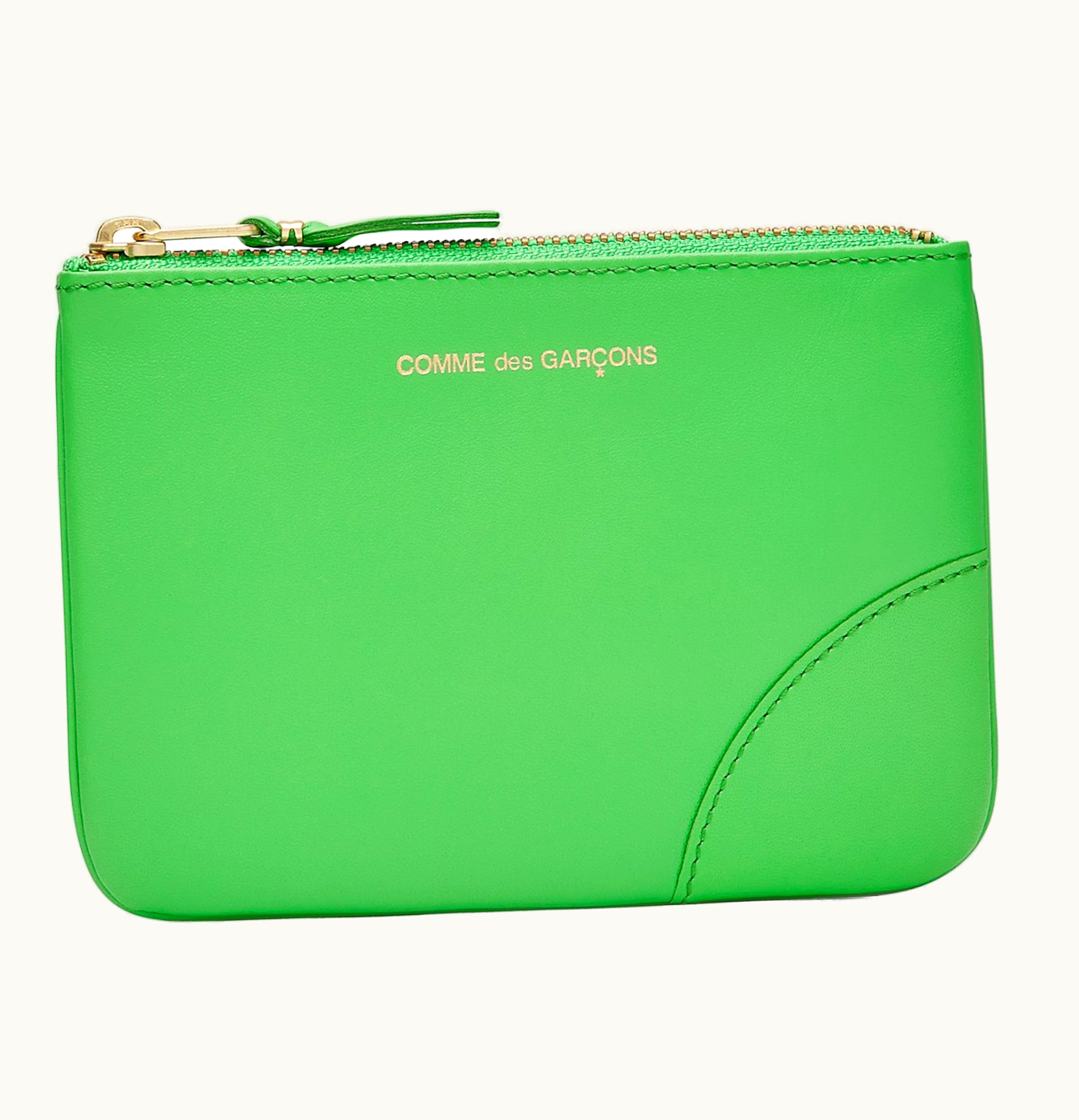 Comme Des Garçons Comme des Garcons SA8100C Colour Plain Wallet Green