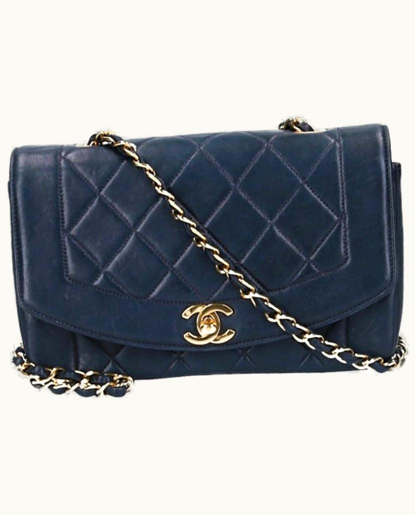 Chanel Chanel Women's Diana Patent Leather In Black