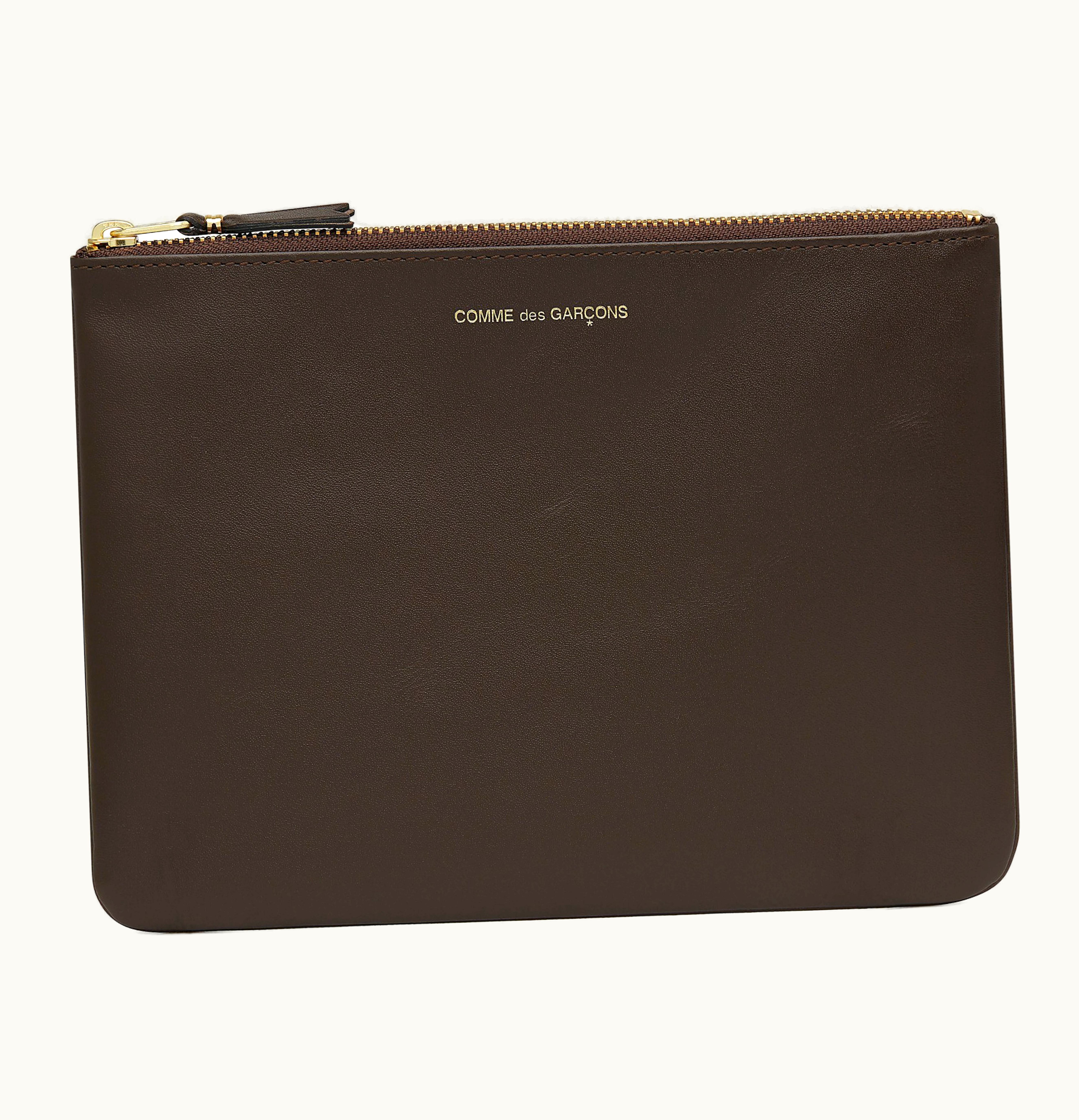 Comme Des Garçons Comme des Garcons SA5100 Classic Plain Wallet Brown