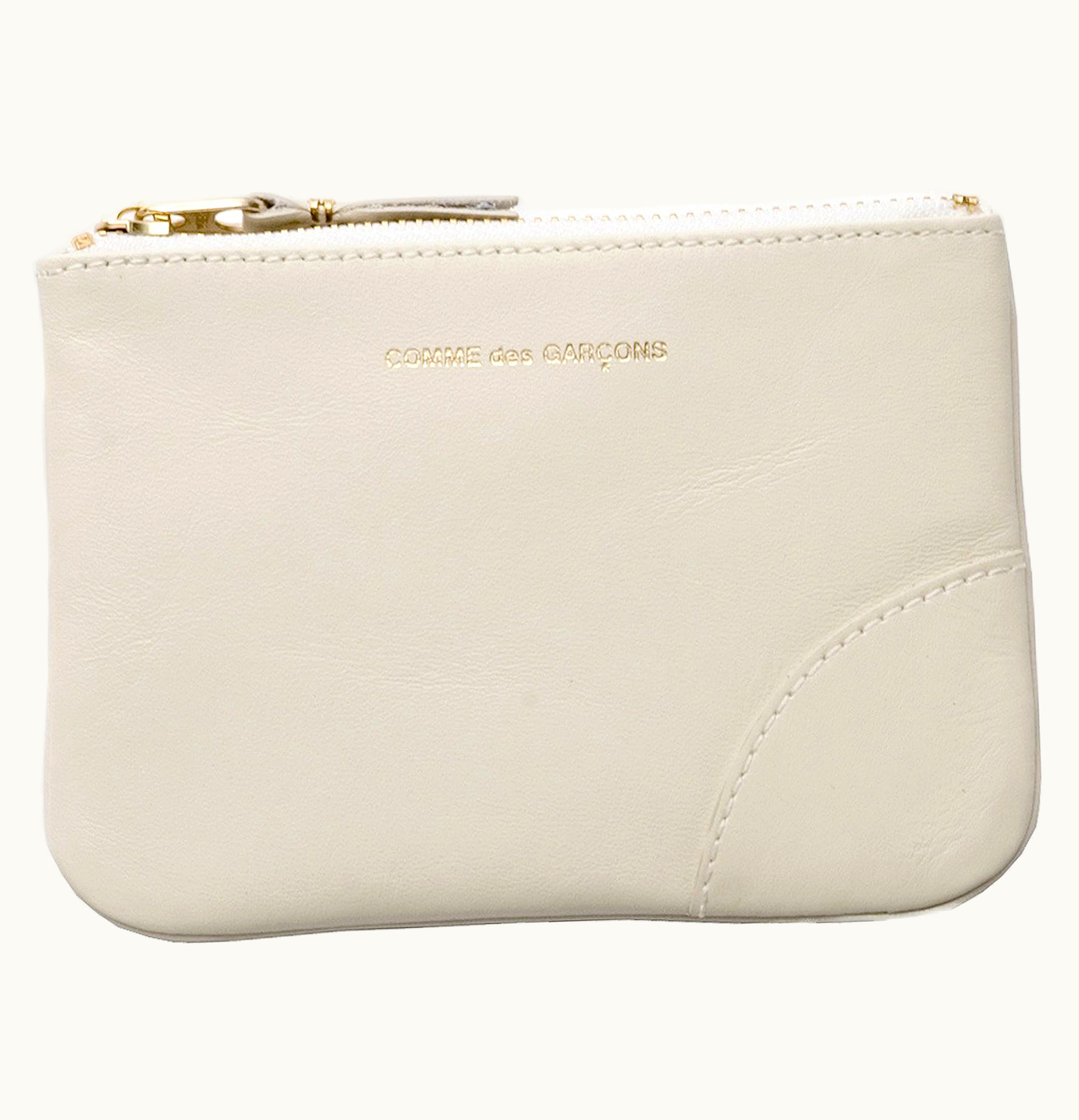 Comme Des Garçons Comme des Garcons SA8100 Classic Plain Wallet Off White