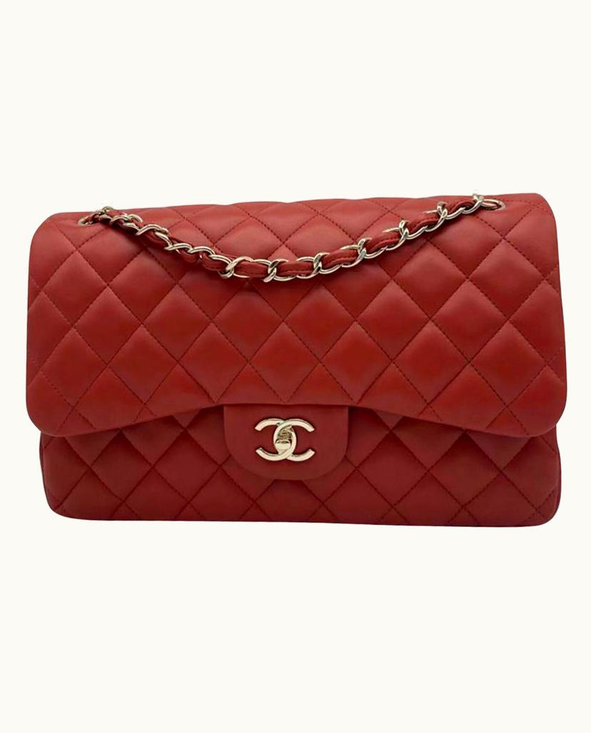 Chanel Chanel Classic Flap Bag Leather Luxury Tote Black