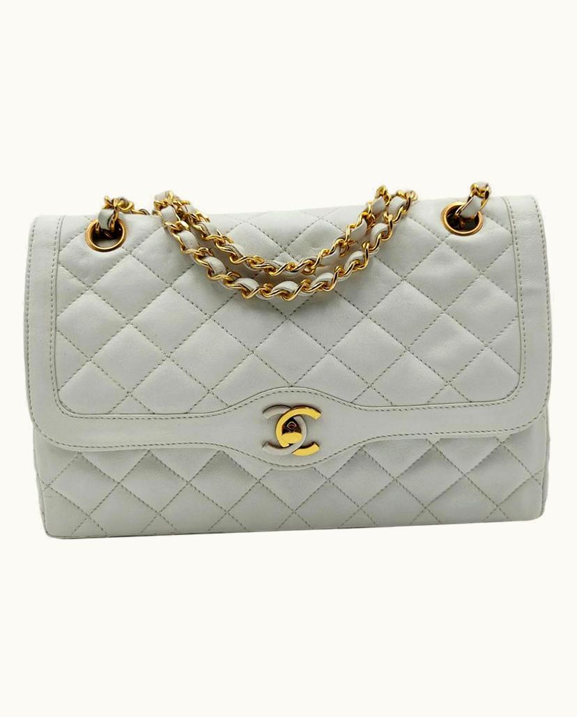 Chanel Chanel Timeless Classic Limited Bag White Leather
