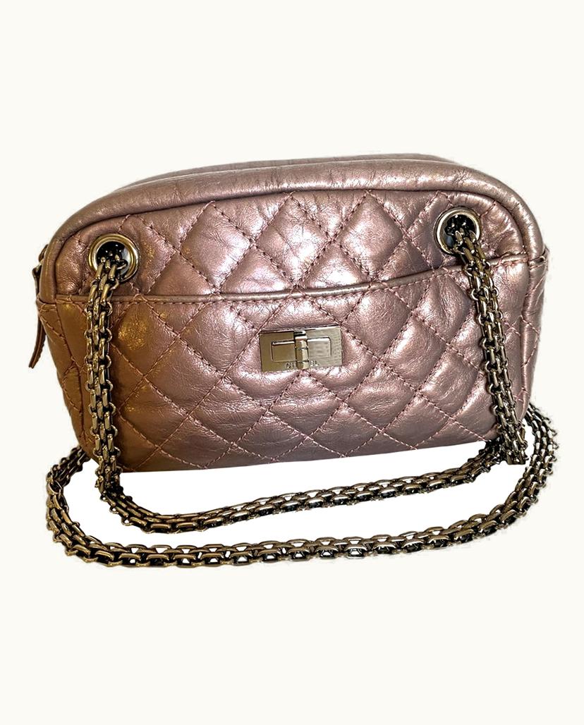 Chanel Chanel Reissue MINI Camera Bag Leather Mystic Black