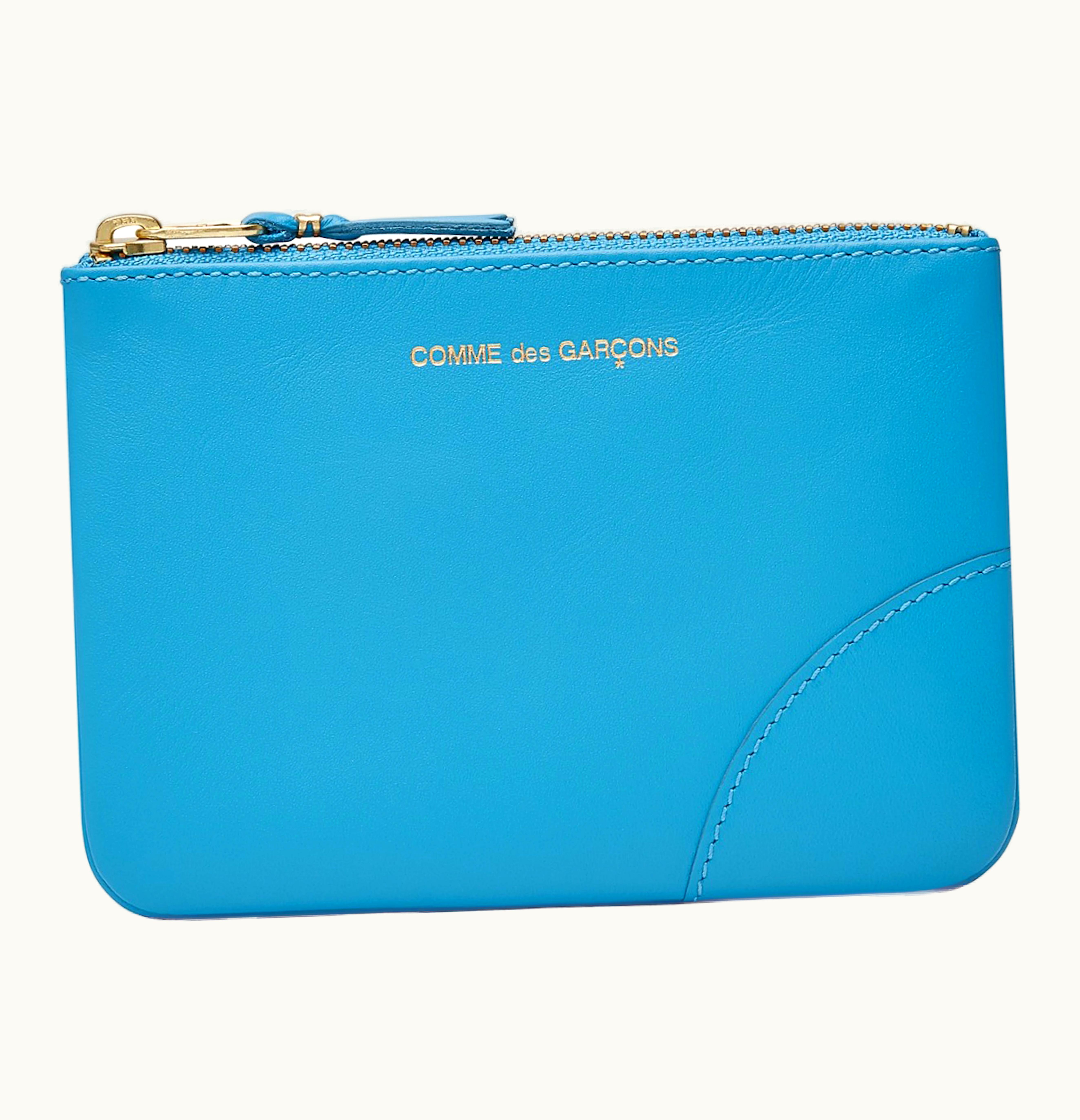 Comme Des Garçons Comme des Garcons SA8100C Colour Plain Wallet Blue
