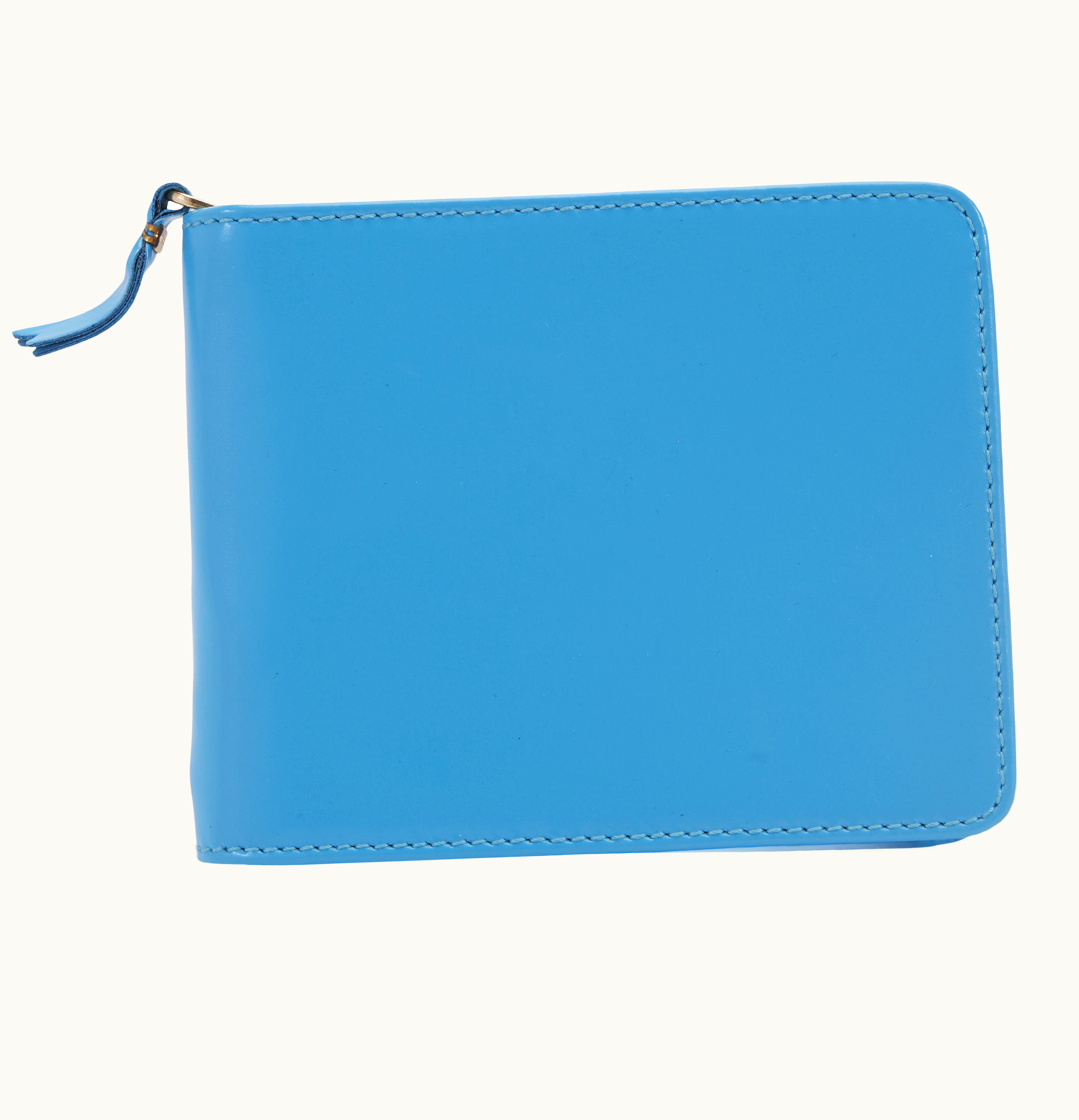 Comme Des Garçons Comme des Garcons SA9100C Wallet Colour Plain Blue