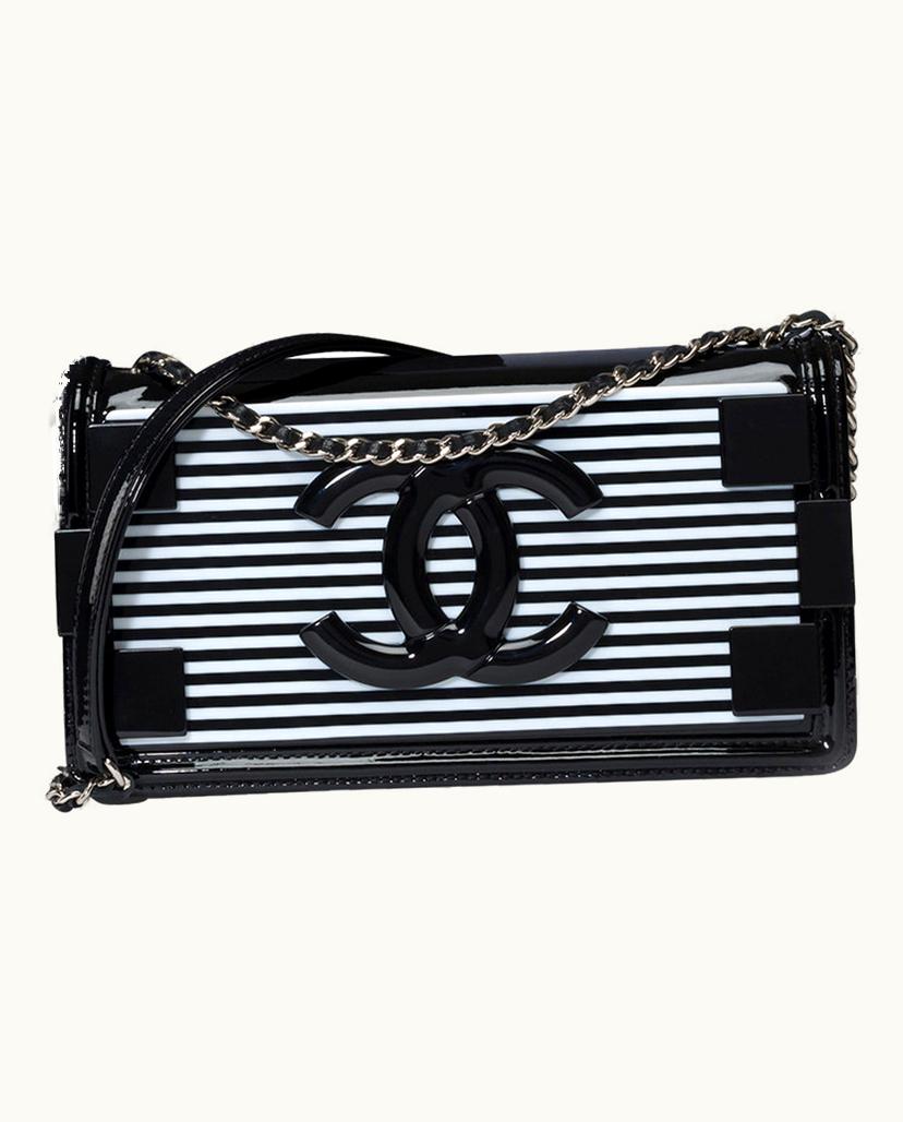 Chanel Chanel Women's Lego Clutch Bag Leather