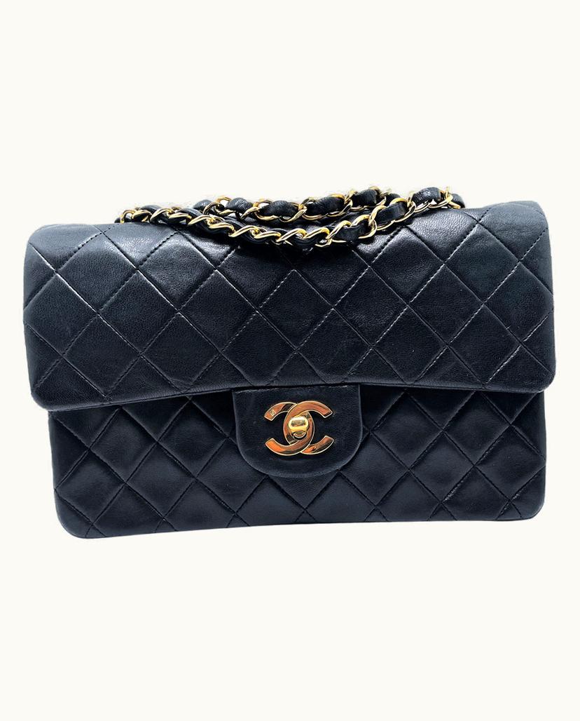 Chanel Chanel Timeless Sac Handbag Quilted Leather Black