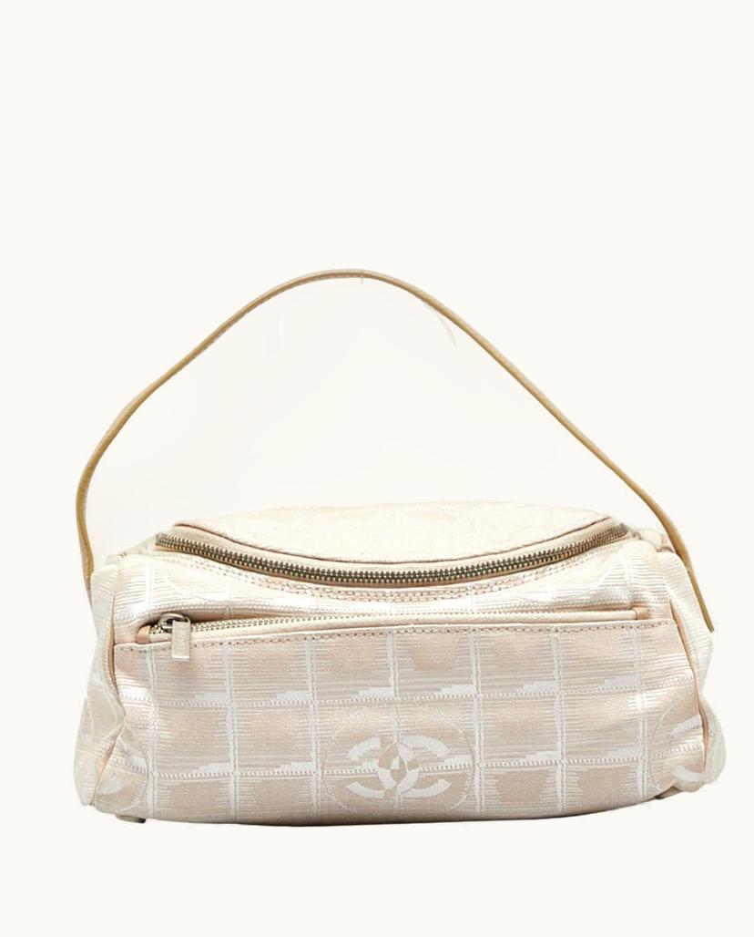 Chanel Chanel New Travel Line Handbag and Vanity Bag Set Beige