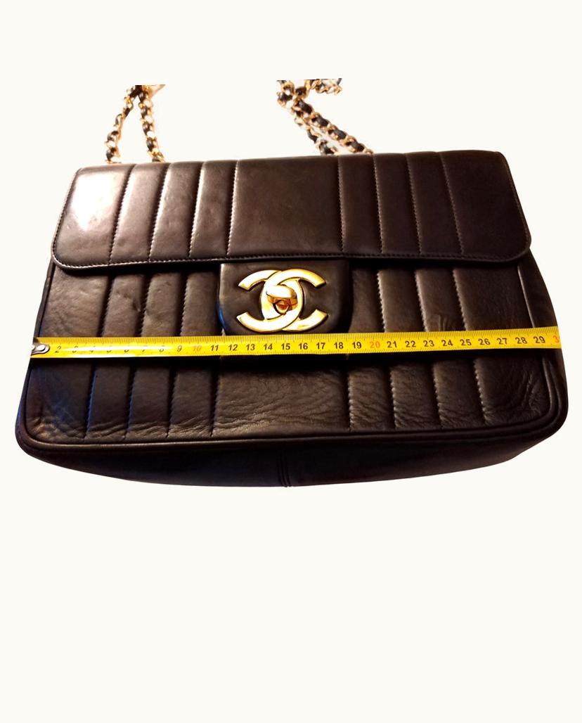 Chanel Chanel Limited Edition Classic Flap Bag Leather In Black