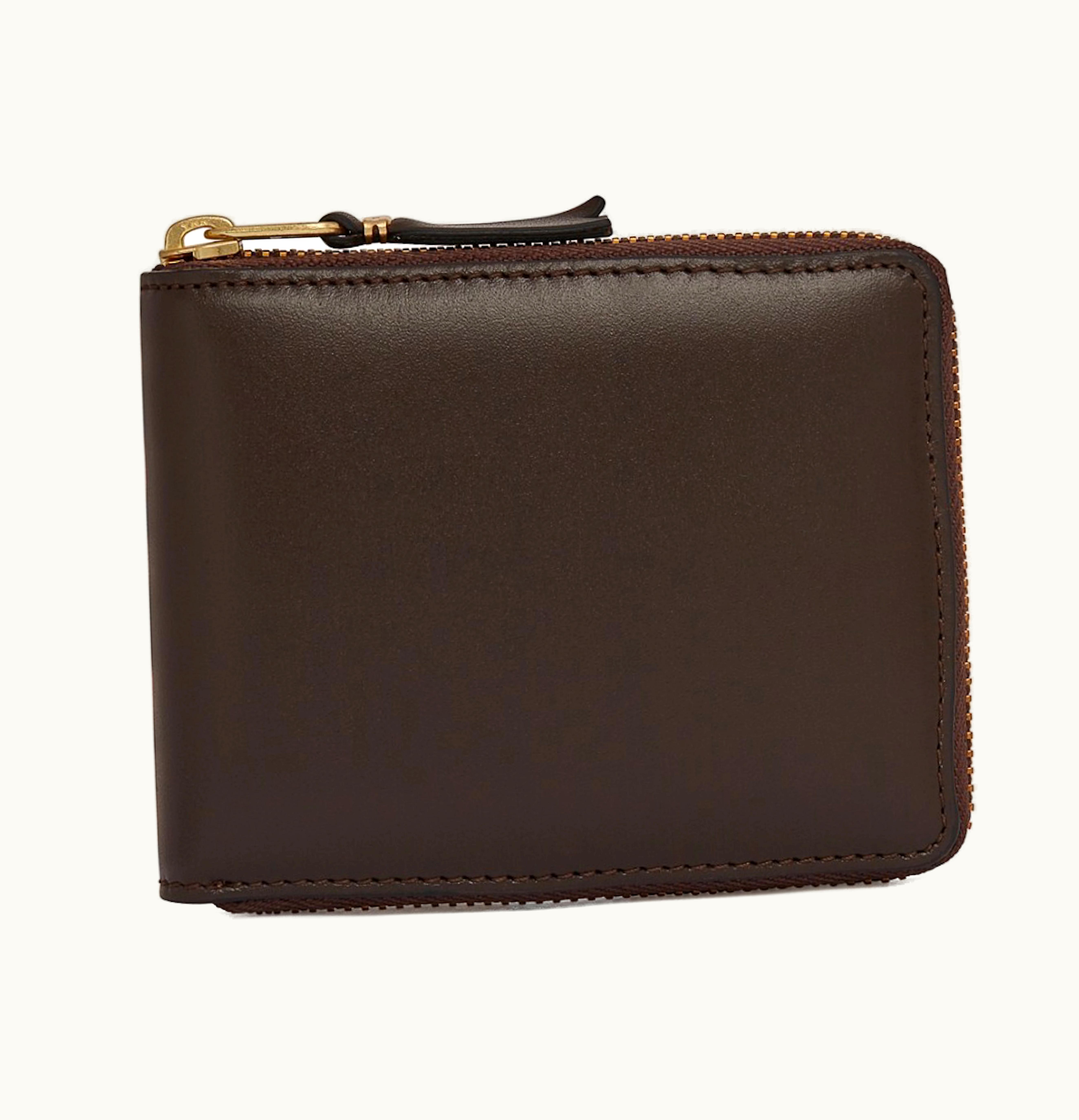 Comme Des Garçons Comme des Garcons SA7100 Classic Plain Wallet Brown