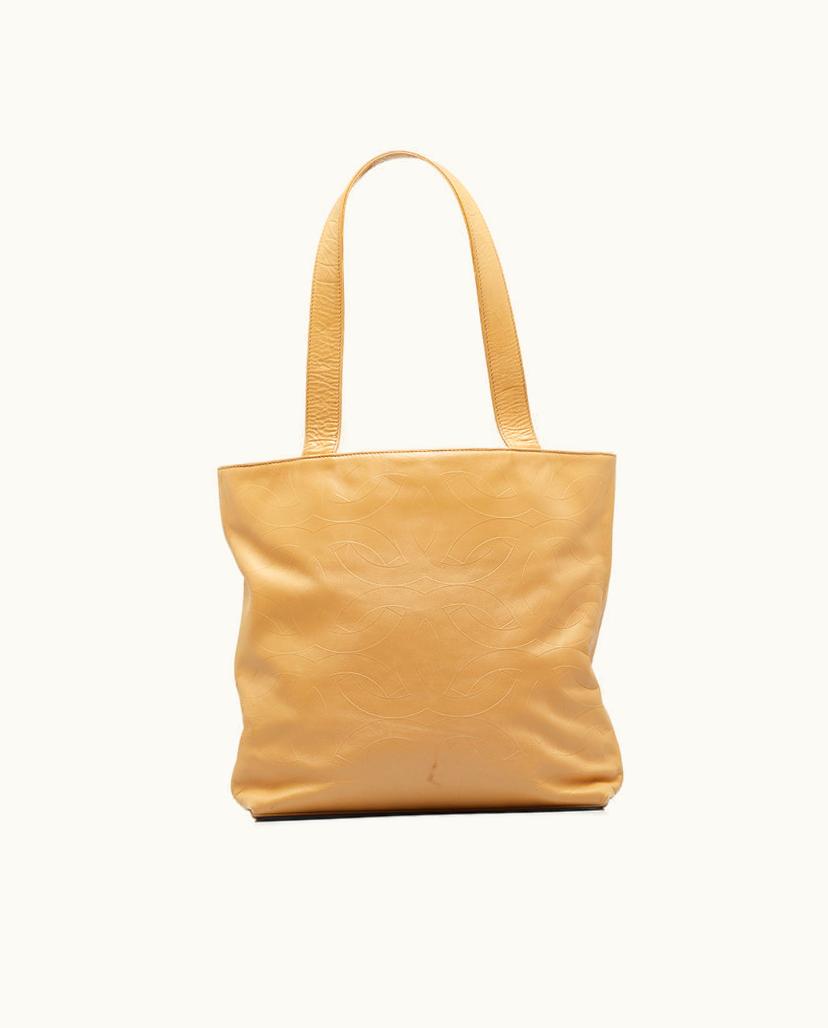 Chanel Chanel Classic Tote Bag Leather in Brown/Light Brown