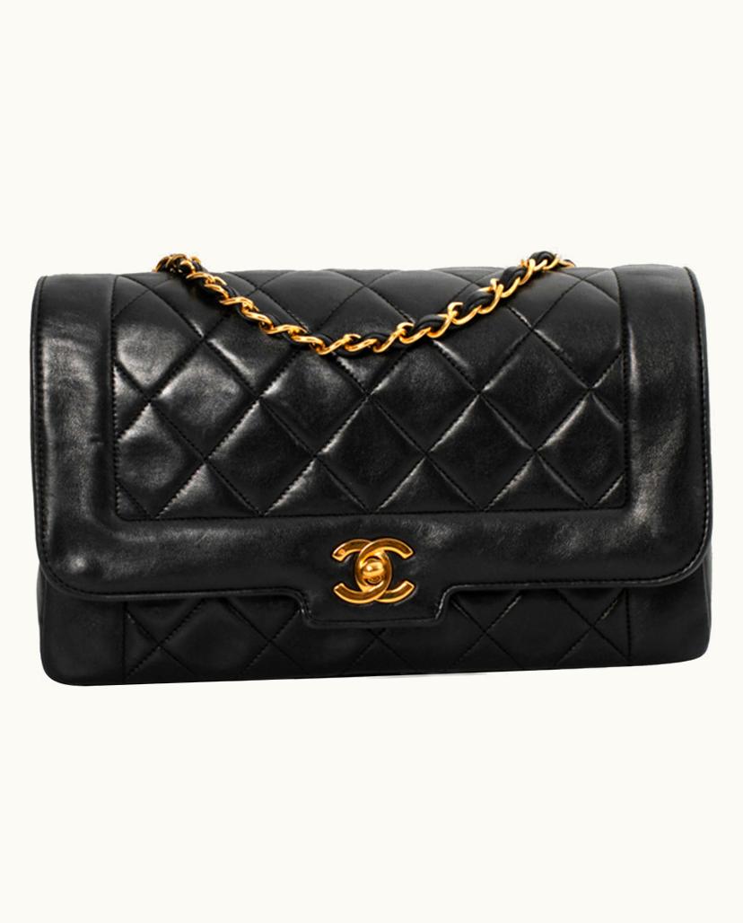Chanel Chanel Timeless Women's Diana Leather In Black