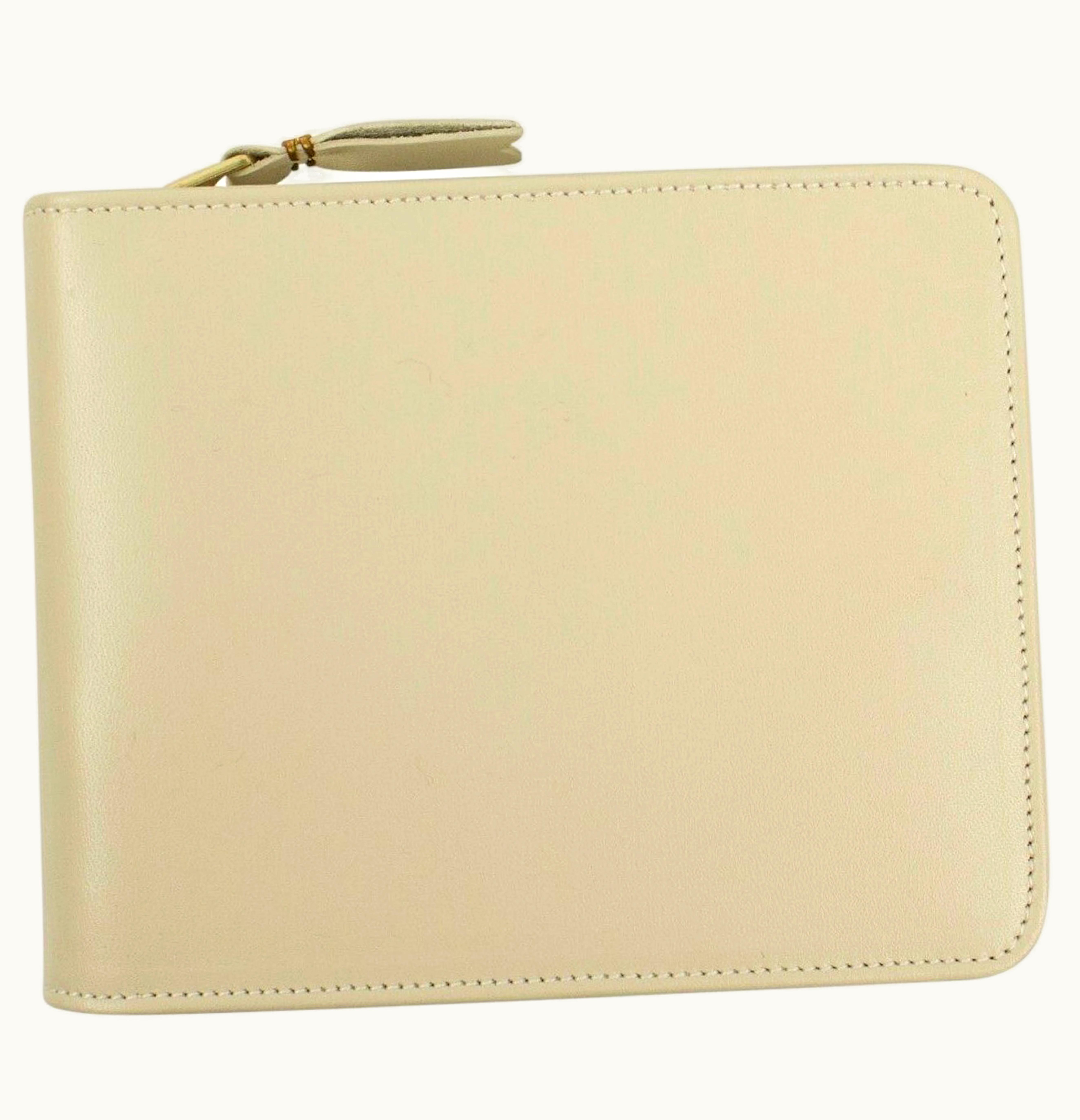 Comme Des Garçons Comme des Garcons SA9100C Wallet Classic Plain Off White