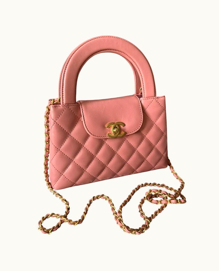 Chanel Chanel Women's Sac Kelly Leather In Pink