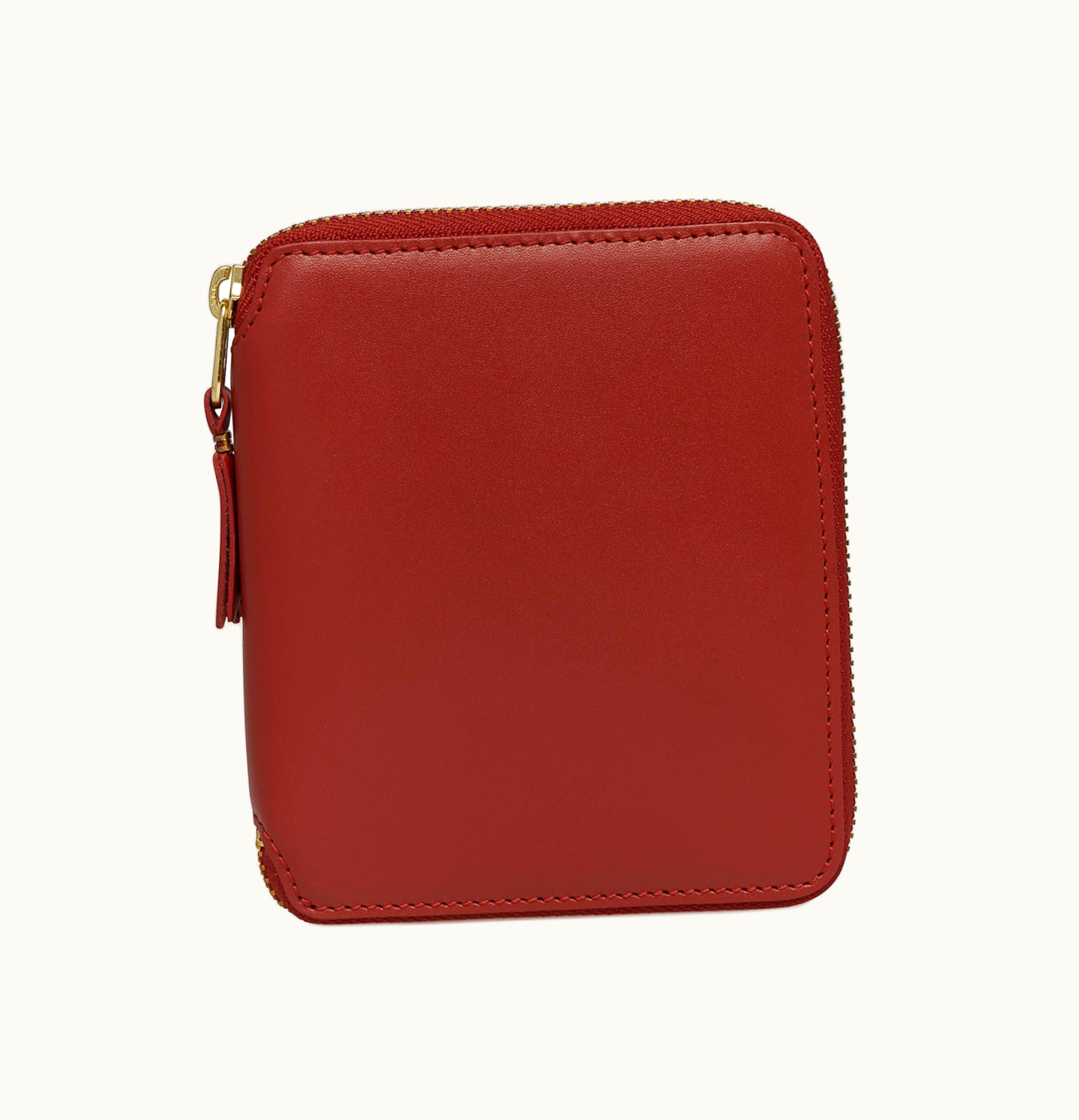 Comme Des Garçons Comme des Garcons SA2100C Colour Plain Wallet Red
