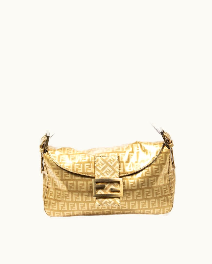 Fendi Fendi Women's Shoulder Bag In Gold