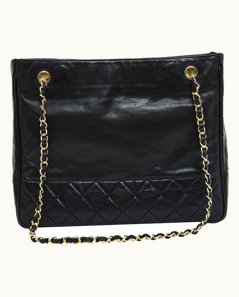 Chanel Chanel Classic PM Women's Shopping Tote Bag Black