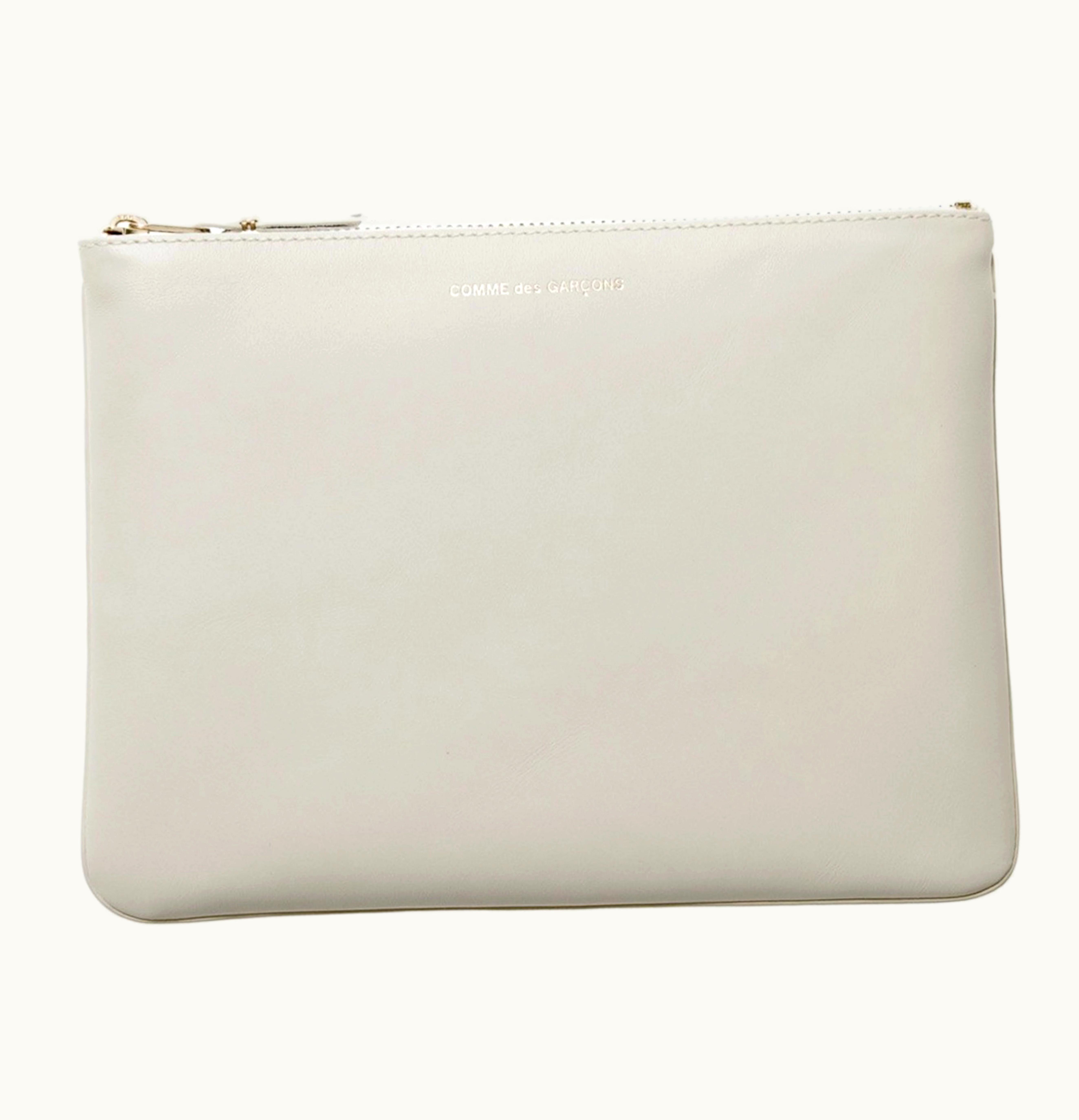 Comme Des Garçons Comme des Garcons SA5100 Classic Plain Wallet Off White