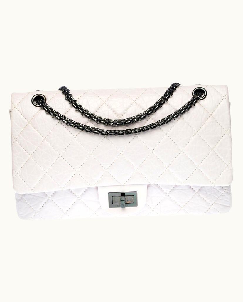 Chanel Chanel Women's Reissue 2.55 227 Leather In White