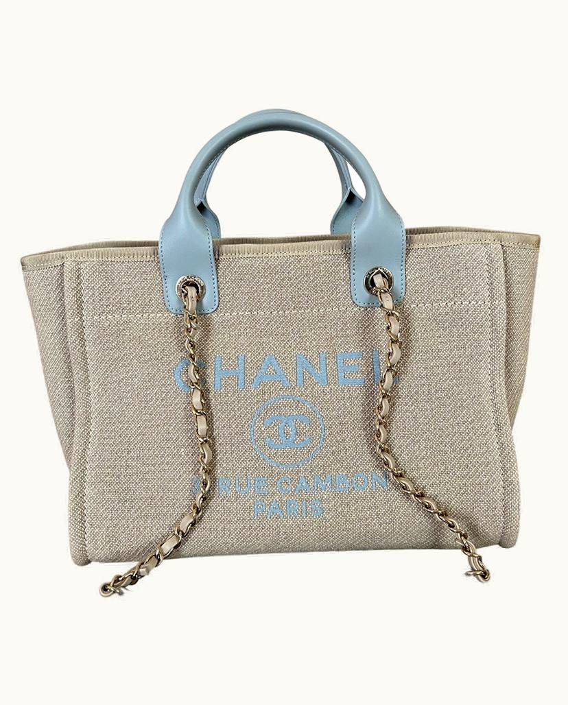 Chanel Chanel Women's Deauville Cotton In Beige