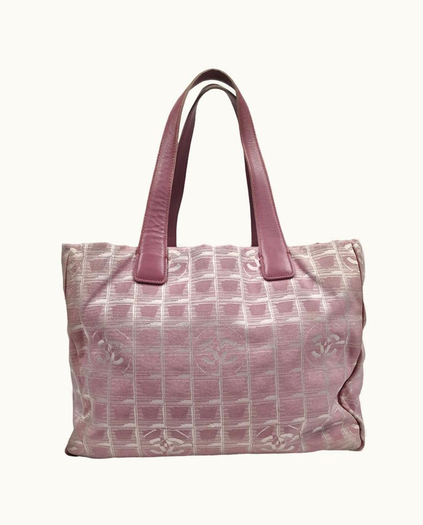 Chanel Chanel Women's Tote Bag Canvas In Pink