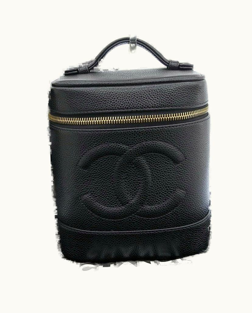 Chanel Chanel Vanity Bag Caviar Skin Black